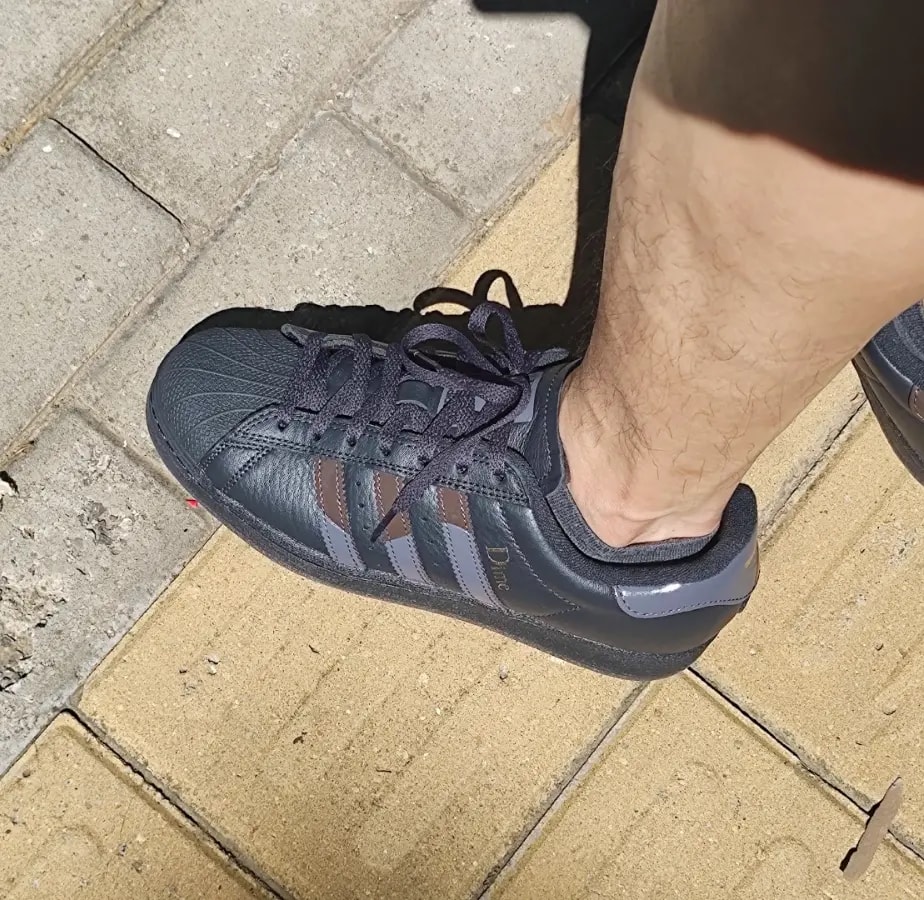 Giày Adidas Superstar ADV 'Dime Cloud Carbon' FZ6003 — ảnh 3