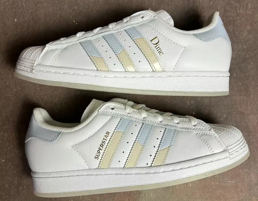 Giày Adidas Superstar ADV 'Dime Cloud White' FZ6002 — ảnh 2