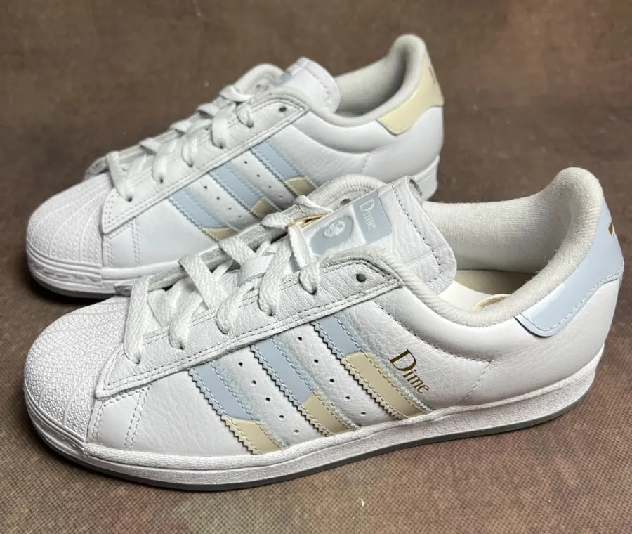 Giày Adidas Superstar ADV 'Dime Cloud White' FZ6002 — ảnh 3