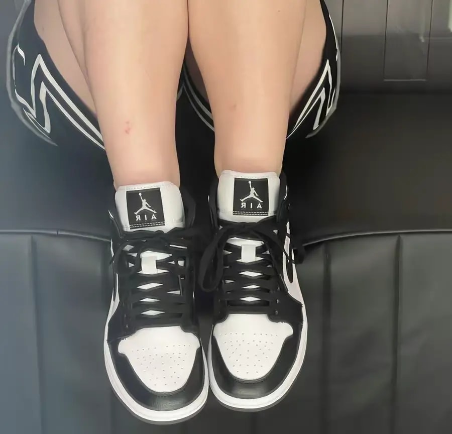Giày Nike Air Jordan 1 Mid 'Panda' DV0991-101 — ảnh 3