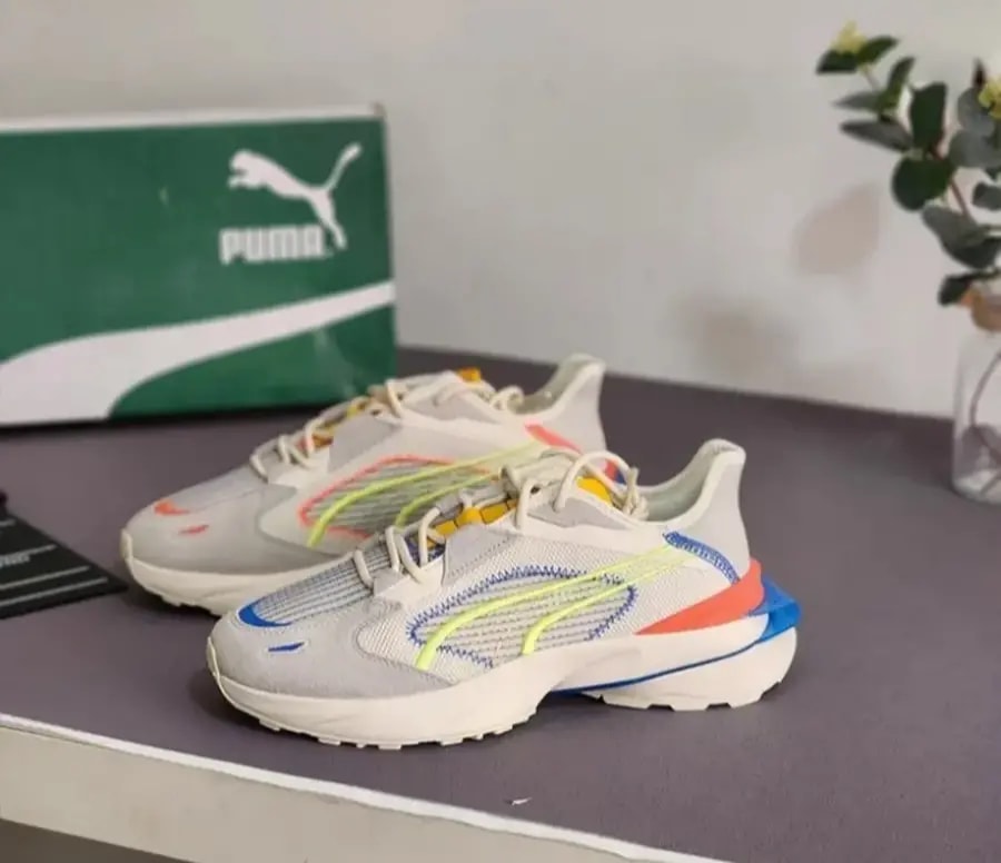Giày Puma Pwrframe Op-1 Knit 'Beige' 384343-01 — ảnh 4