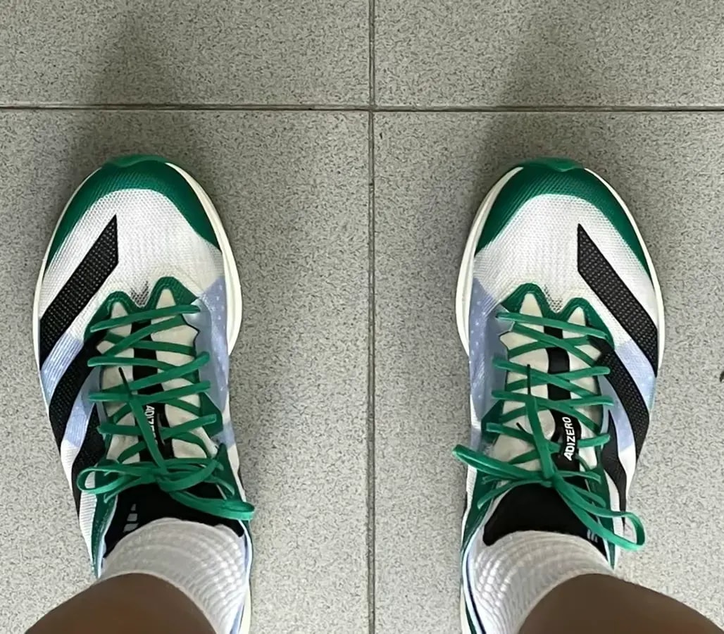 Giày Adidas Adizero Takumi Sen 9 'Green' HQ3683 — ảnh 3
