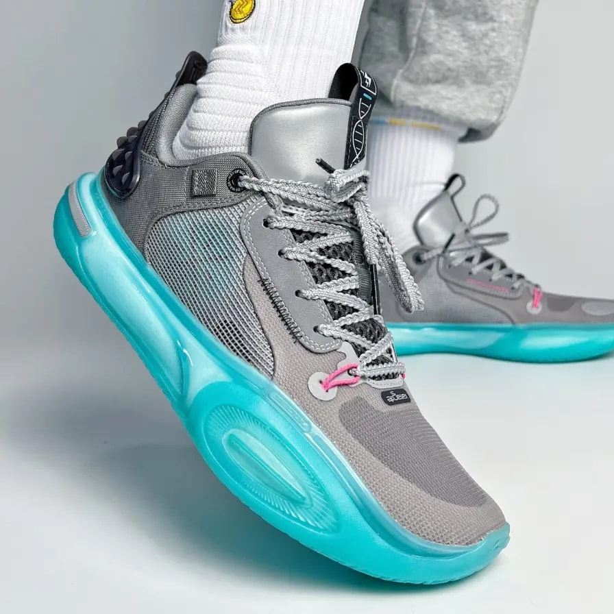 Giày Li-Ning Wade All City 11 'Grey Teal' ABAT005-5 — ảnh 3