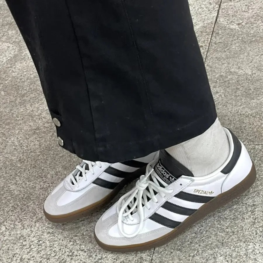 Giày Adidas Spezial Handball 'White Core Black' IE3403 — ảnh 3