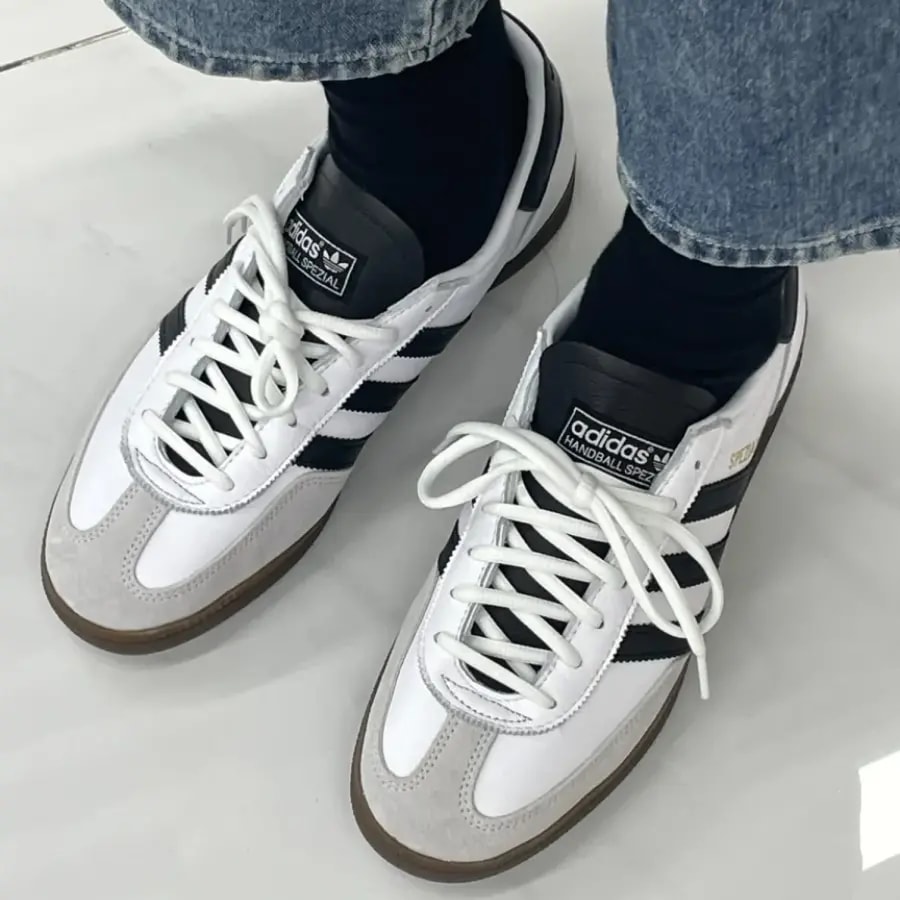 Giày Adidas Spezial Handball 'White Core Black' IE3403 — ảnh 4