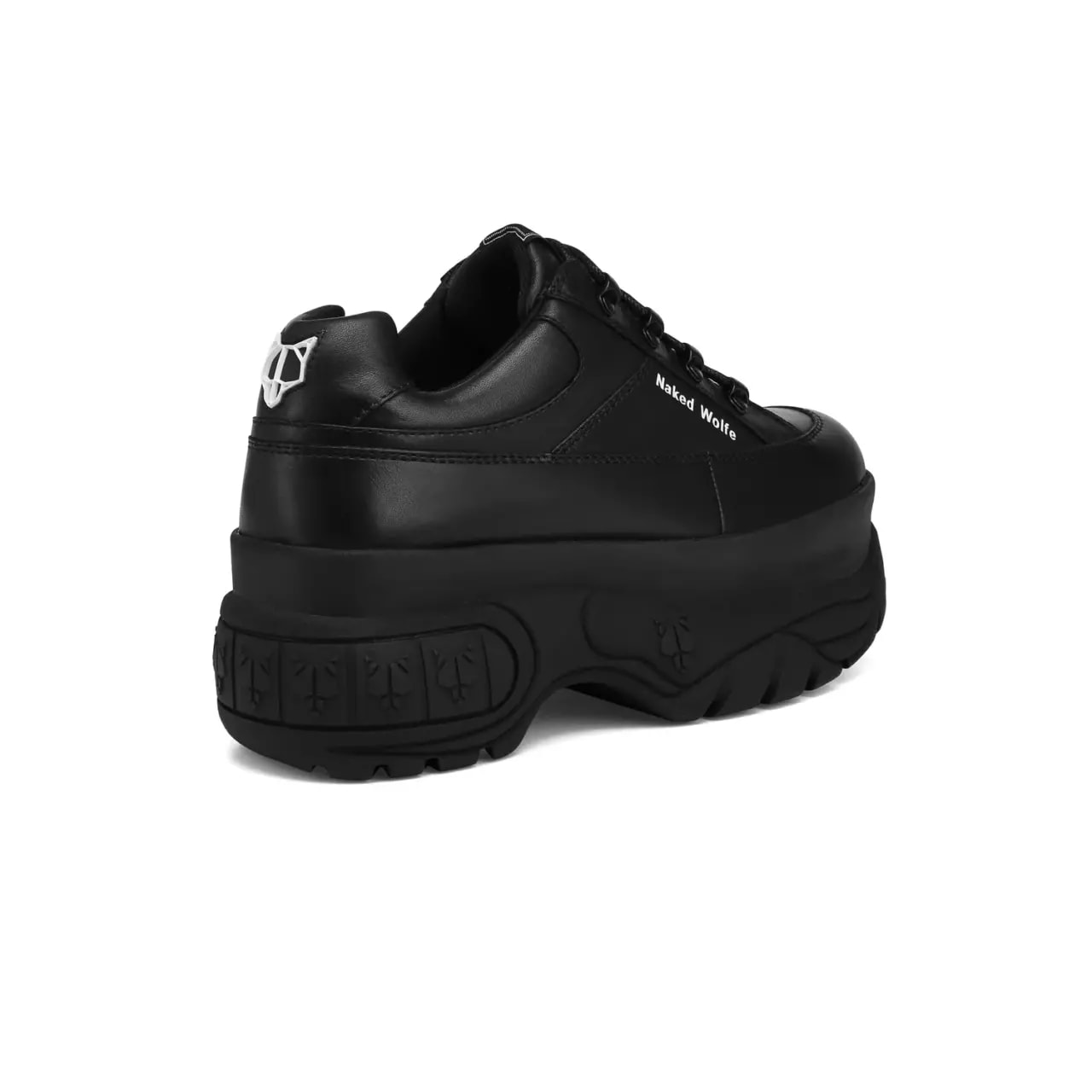 Giày Naked Wolfe Sporty 'Black Leather' — ảnh 3