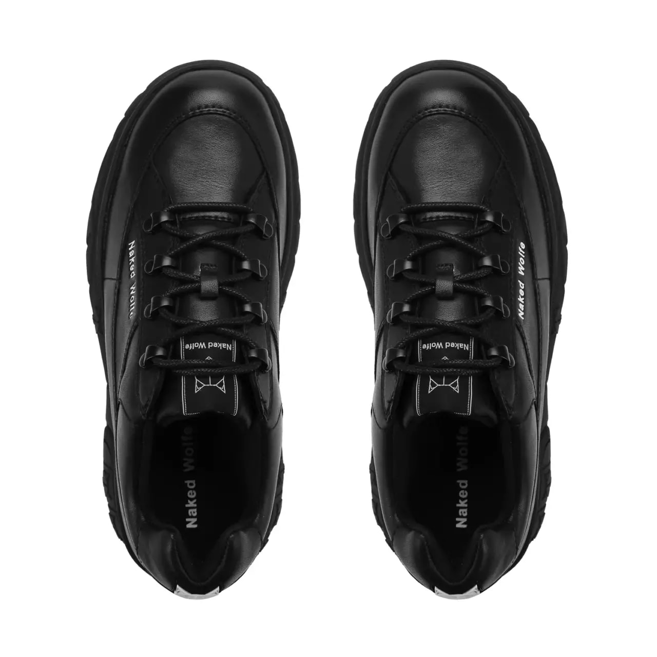Giày Naked Wolfe Sporty 'Black Leather' — ảnh 5