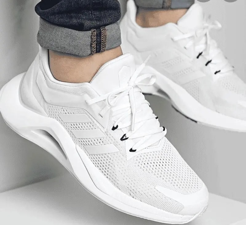 Giày Adidas Alphatorsion 2.0 'Triple White' GZ8745 — ảnh 2