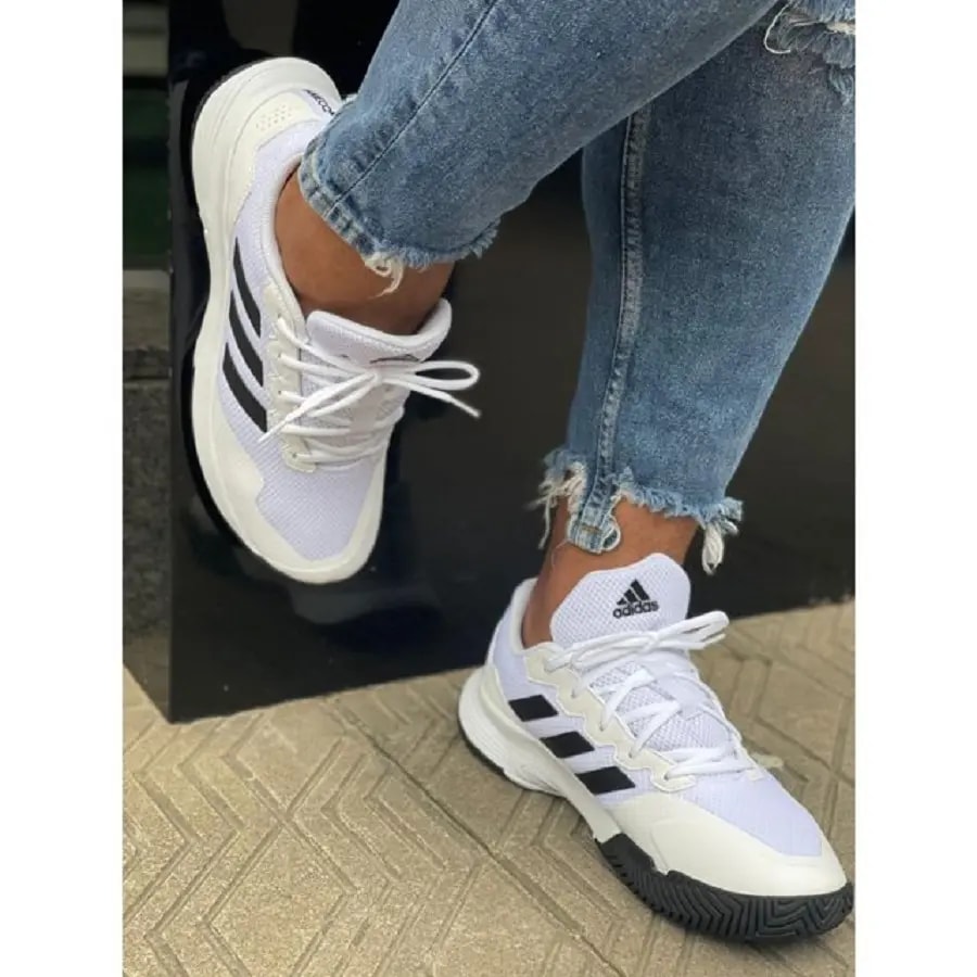Giày Adidas Gamecourt 2.0 Tennis 'Cloud White' GW2991 — ảnh 3