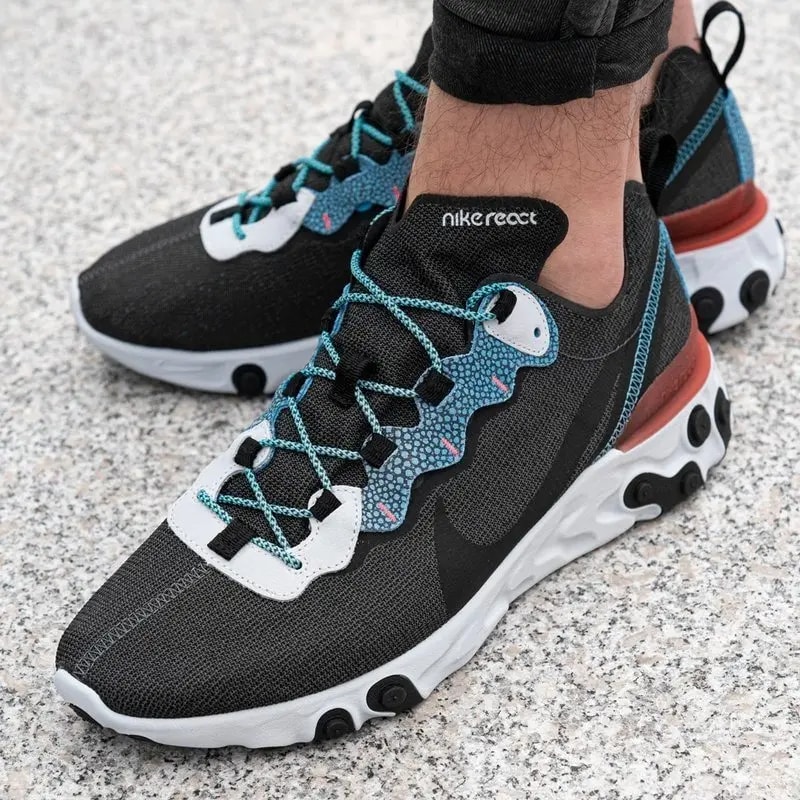 Giày Nike React Element 55 SE 'Anthracite' CD2153-001 — ảnh 3