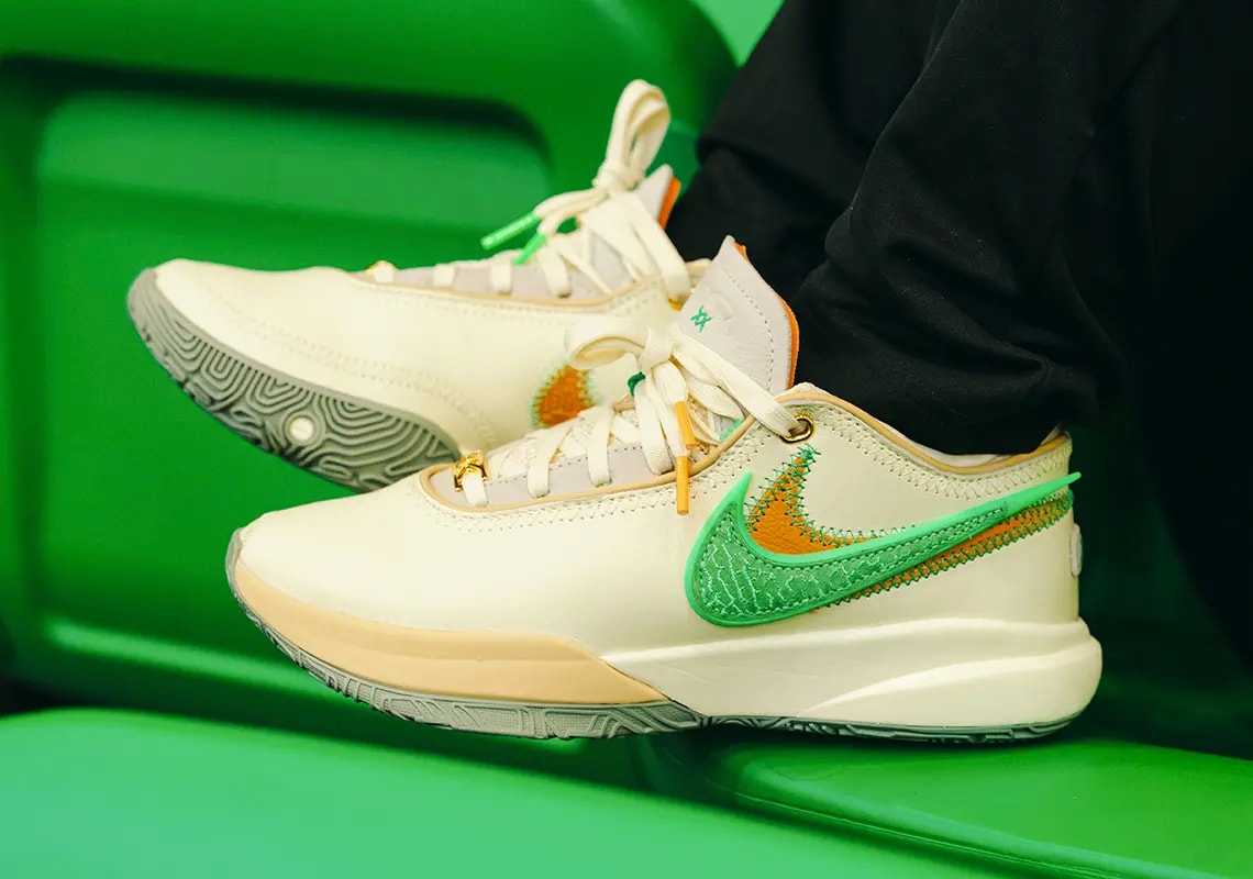 Giày Nike LeBron 20 'FAMU Coconut Milk' FN8263-100 — ảnh 4