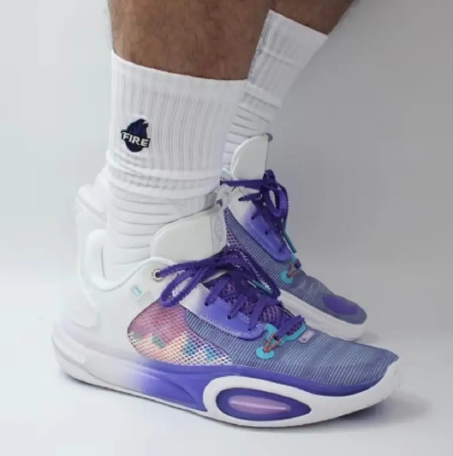 Giày Lining Wade All City 11 'Purple White' ABAT031-3 — ảnh 2