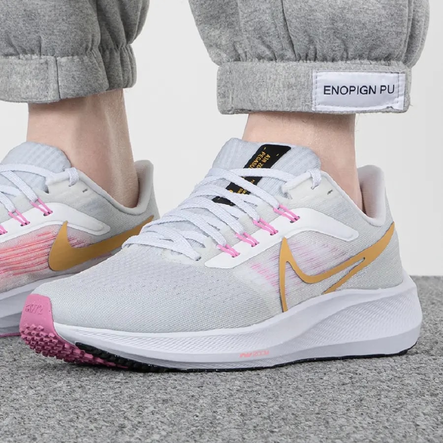 Giày Nike Pegasus 39 'White Wheat Gold Pink' DH4072-104 — ảnh 4