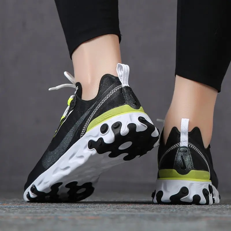 Giày Nike React Element 55 'Black Lemon Venom' CN3591-001 — ảnh 3