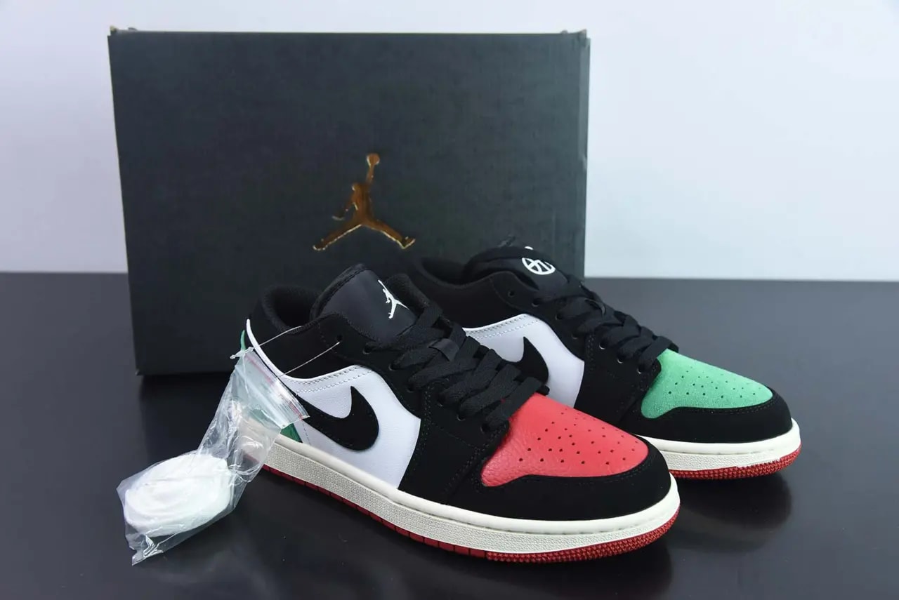 Giày Nike Air Jordan 1 Low 'Quai 54' FQ6703-100 — ảnh 5