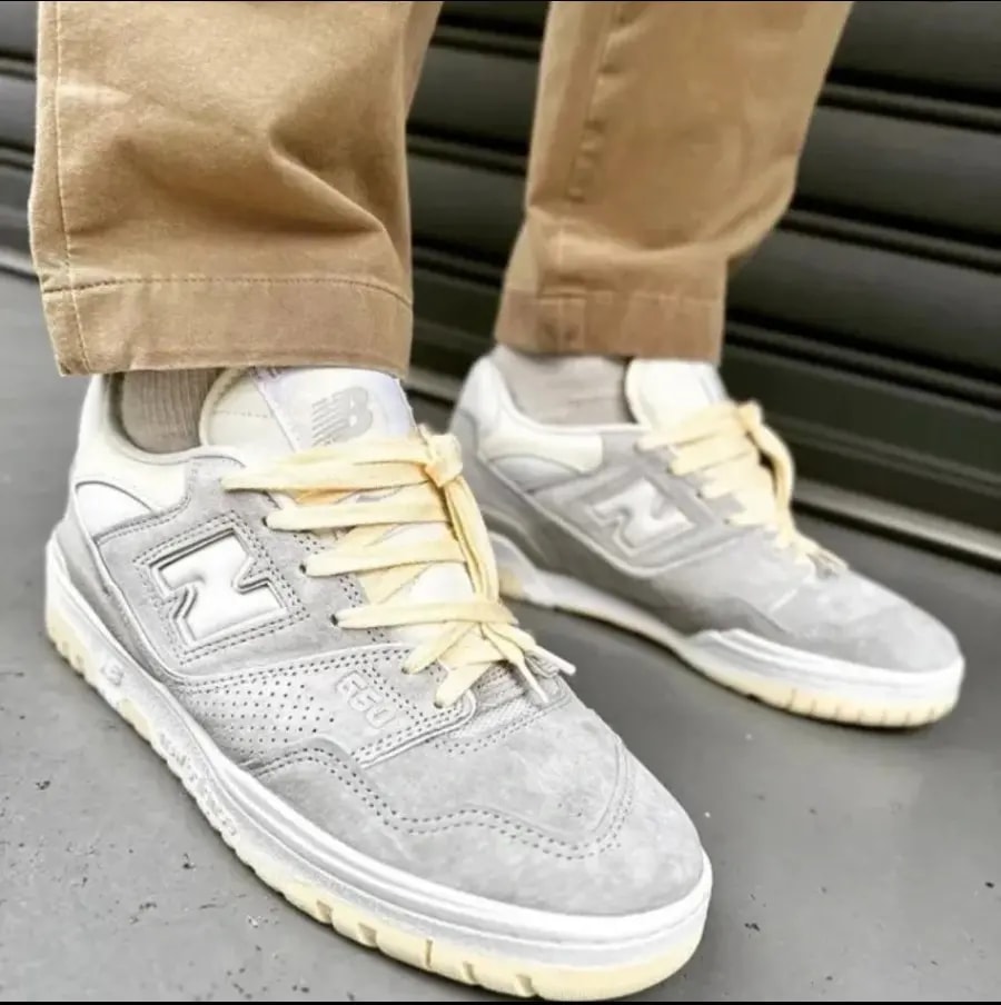 Giày New Balance 550 'Grey Suede' BB550SLB — ảnh 3