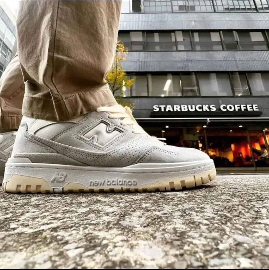 Giày New Balance 550 'Grey Suede' BB550SLB — ảnh 4