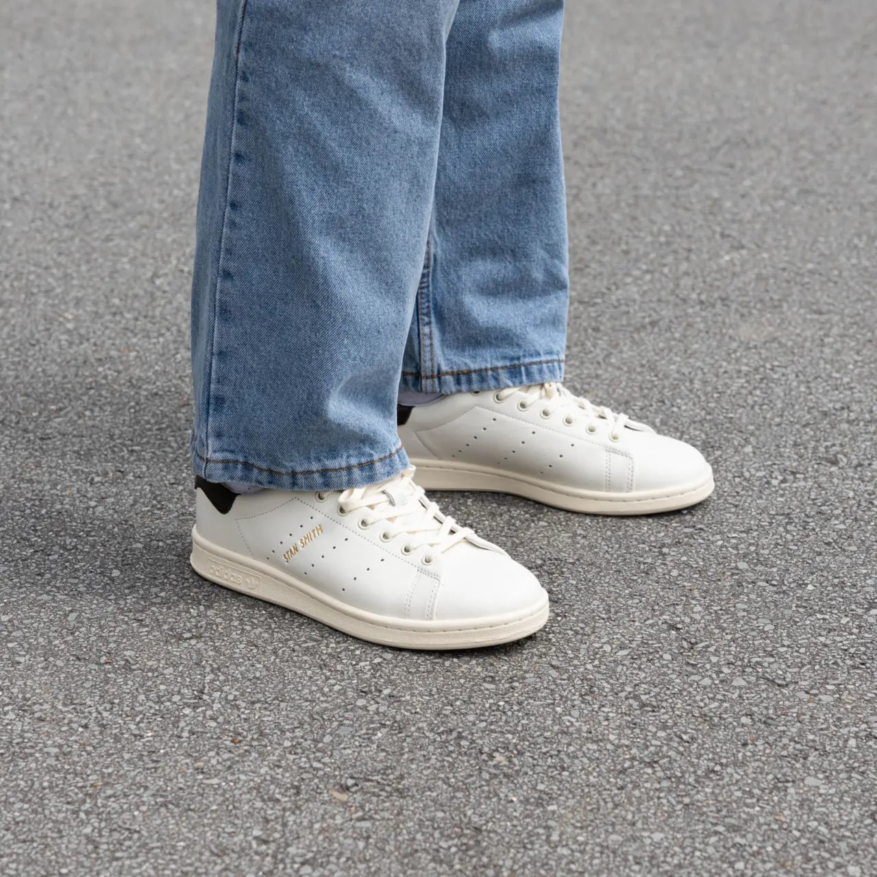Giày Adidas Stan Smith Lux 'Cream White Dark Brown' H06188 — ảnh 2
