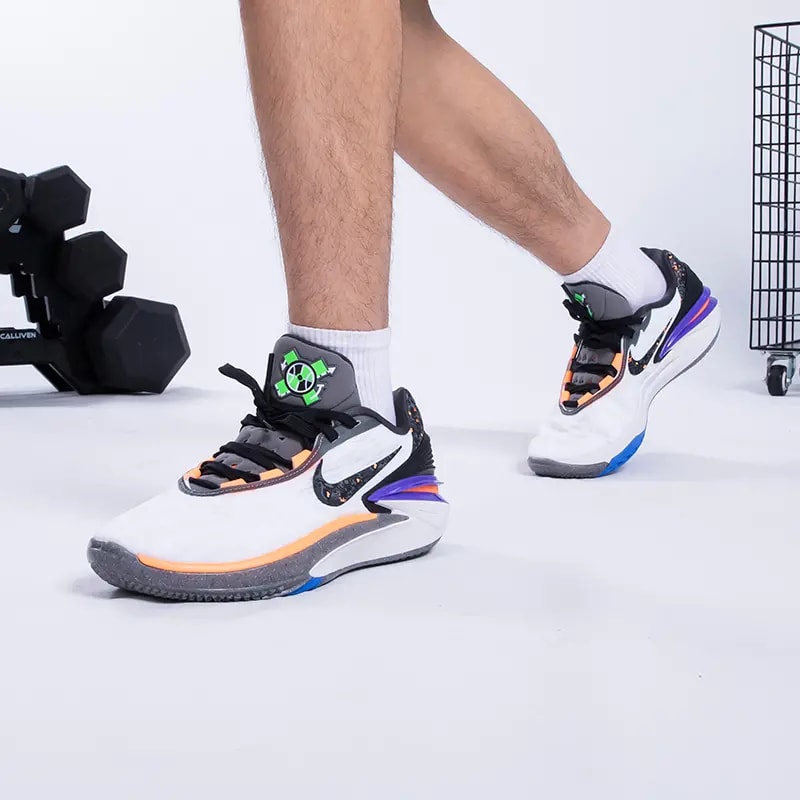 Giày Nike Air Zoom G.T. Cut 2 EP 'White Orange' FN8890-101 — ảnh 4