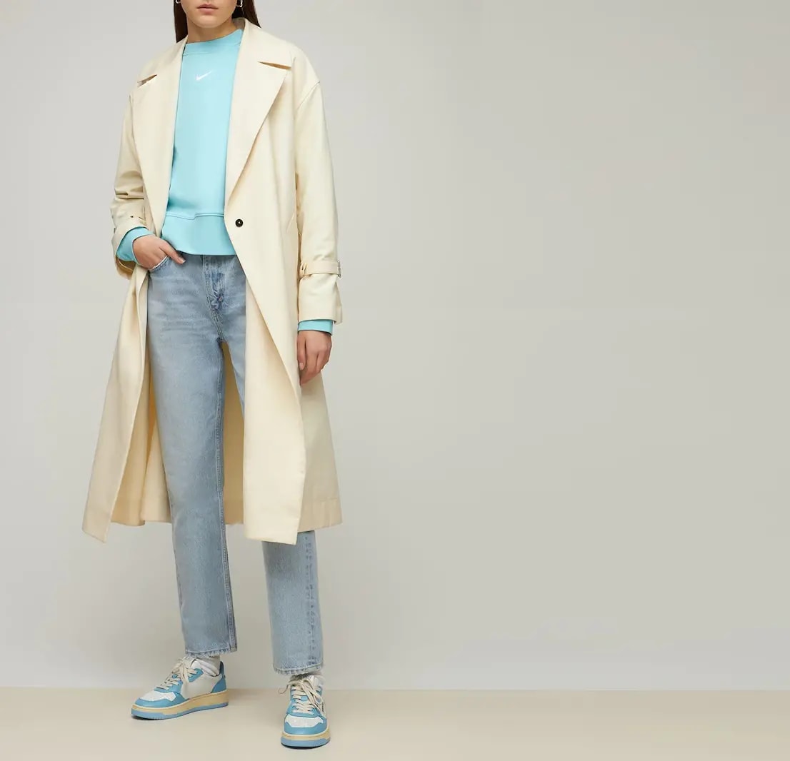 Giày Autry Medalist Low 'Light Blue White' AULM-WB08 — ảnh 3
