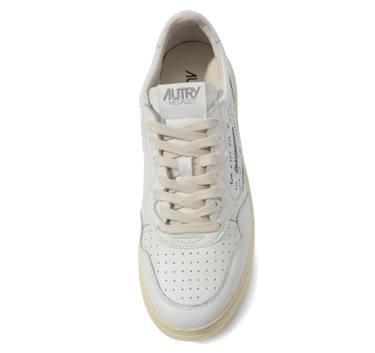 Giày Autry Medalist Low Leather 'Lettering' AULM-WL01 — ảnh 5