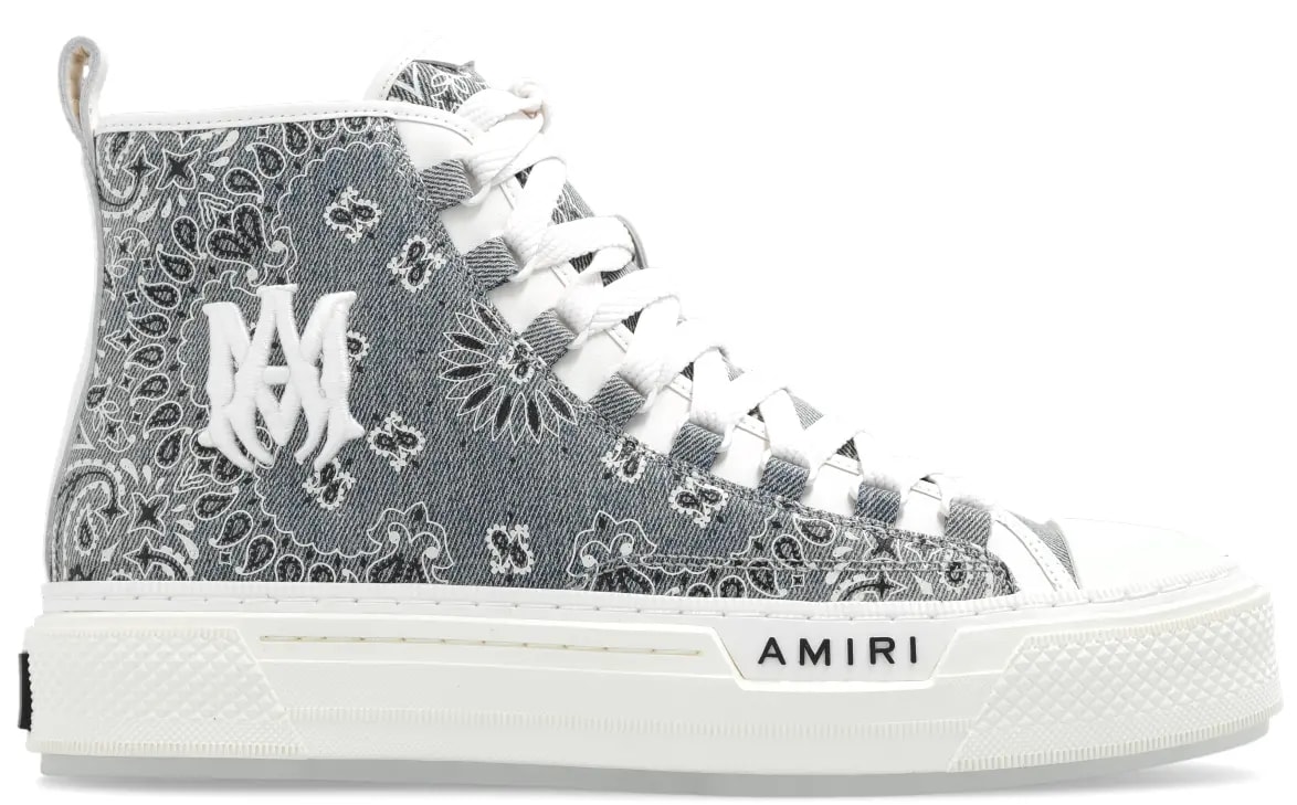 Giày Amiri Court High 'Clay Indigo' PF23MFS012-408 — kich-thuoc: 40