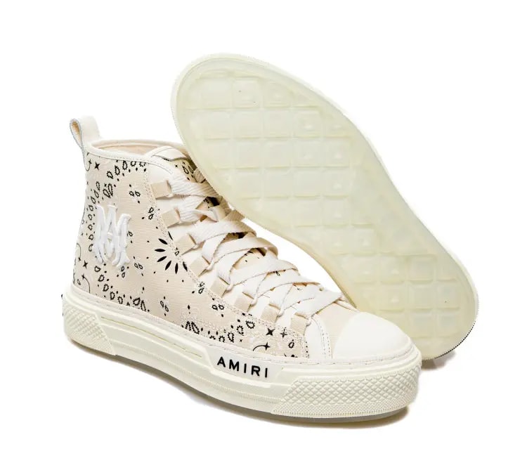 Giày Amiri Court High 'Alabaster' PF23MFS015-271 — ảnh 4
