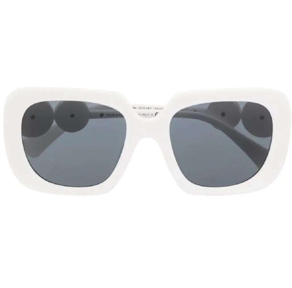 Kính Versace Square Sunglasses 'White' VE4434-314