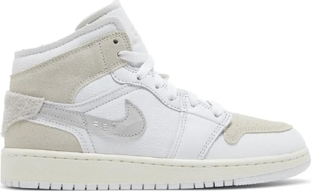 Giày Nike Air Jordan 1 Mid SE 'White Sail' FB9142-120 — kich-thuoc: 36