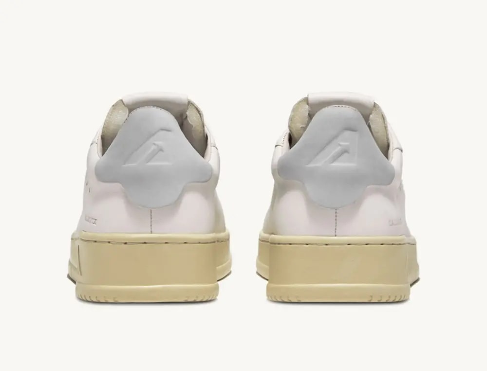 Giày Autry Dallas Low Nubuck Goatskin 'White' ADLW-NG01 — ảnh 4