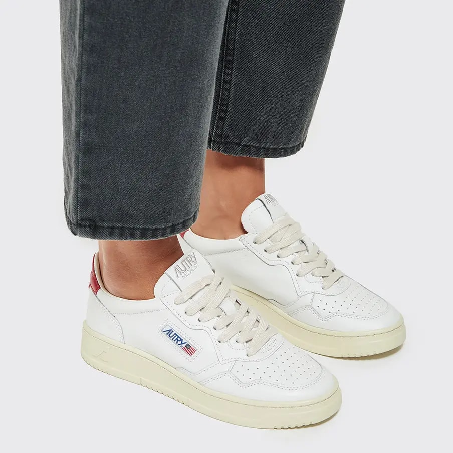 Giày Autry Medalist Low Leather 'White' AULW-LL15 — ảnh 2