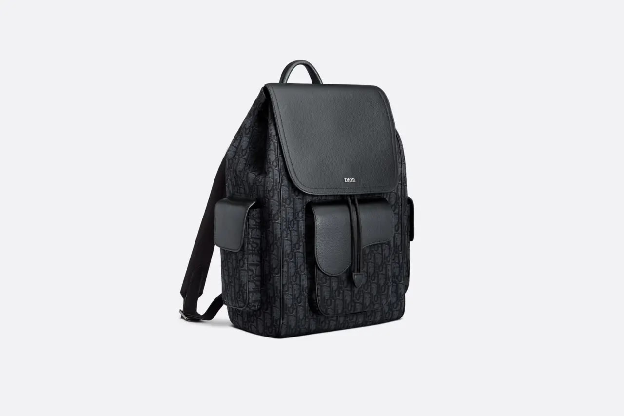 Balo Dior Saddle Backpack 'Black' 1ADBA161YKS-H03E — ảnh 2