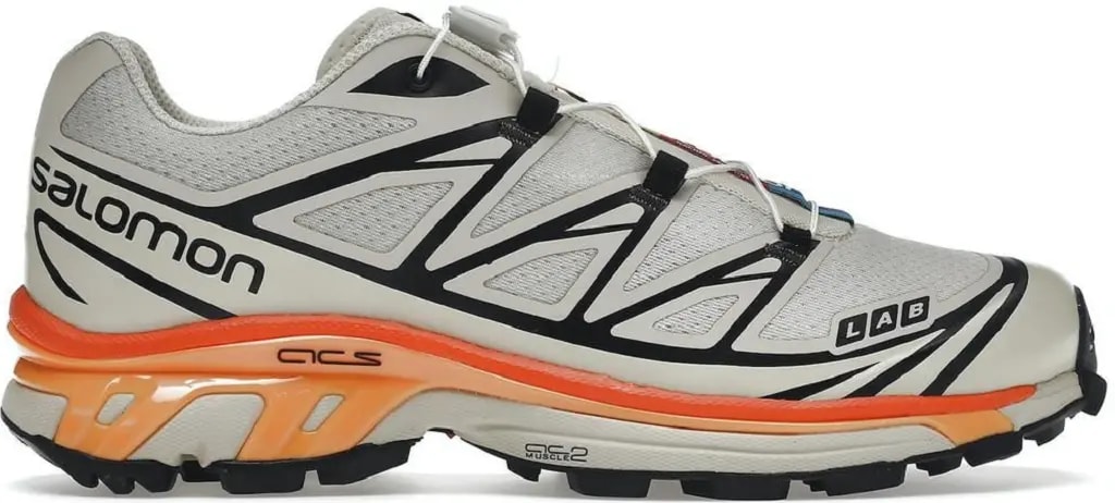 Giày Salomon XT-6 'Vibrant Orange' L41751400 — kich-thuoc: 43 1/3