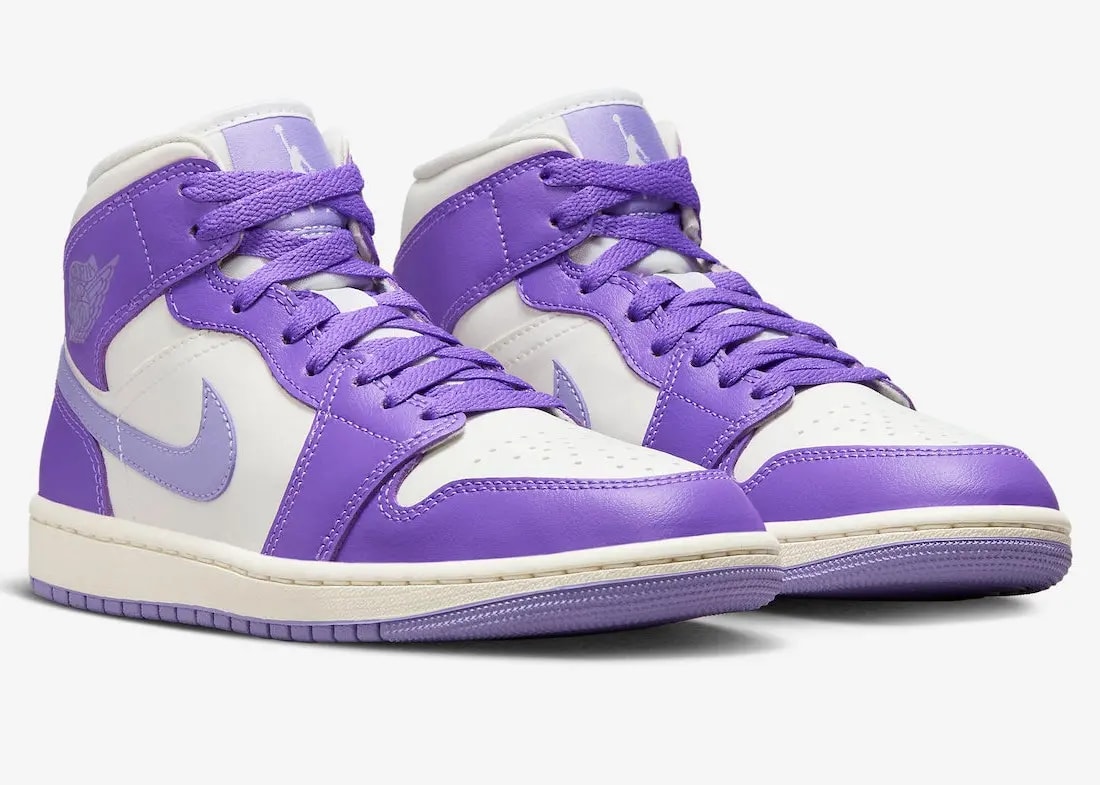 Giày Nike Air Jordan 1 Mid 'Action Grape' BQ6472-504 — ảnh 5