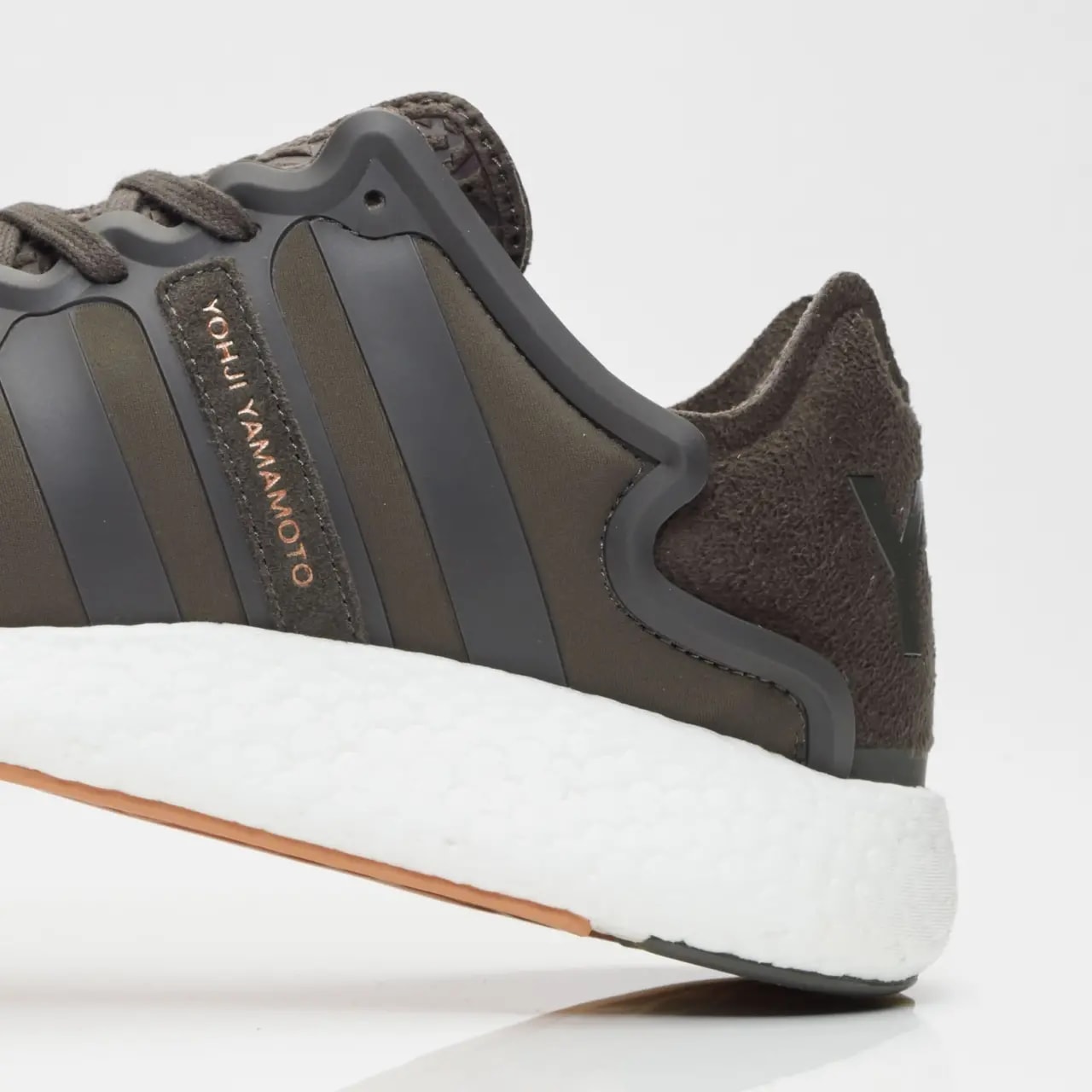 Giày Adidas Y-3 Yohji Run 'Black Olive' CG3211 — ảnh 5