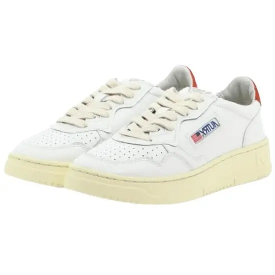 Giày Autry Medalist Low Leather 'White Rust' AULW-LL48 — ảnh 5
