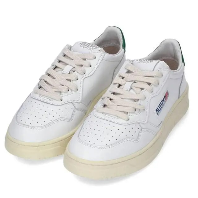 Giày Autry Medalist Low Leather 'White Green' AULM-LL20 — ảnh 5