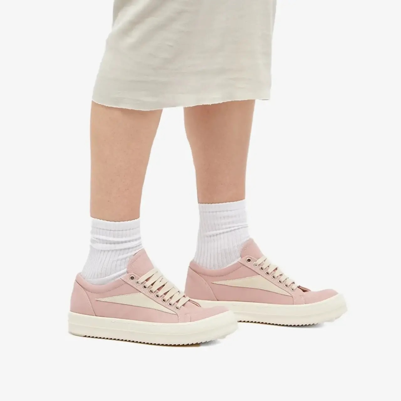 Giày Rick Owens Drkshdw Suede Vintage 'Faded Pink' DS01C6803-DQLVS-6381 — ảnh 2