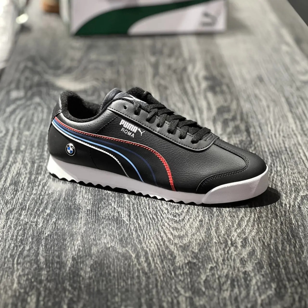 Giày Puma BMW Motorsport x Roma 'Black' 306526-01 — ảnh 4