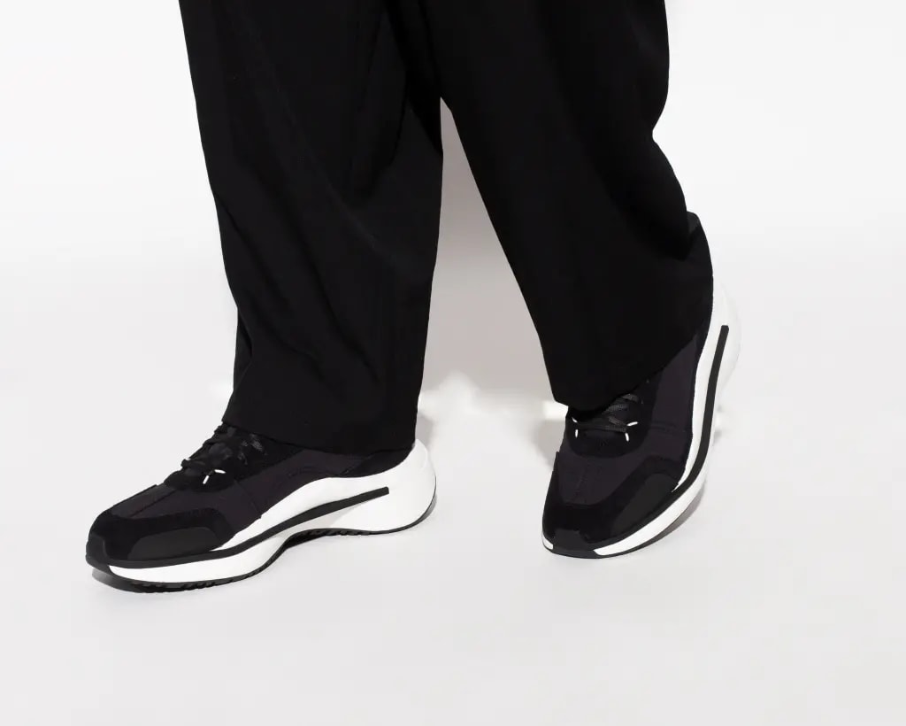 Giày Adidas Y-3 Ajatu Run 'Black White' GZ9157 — ảnh 2