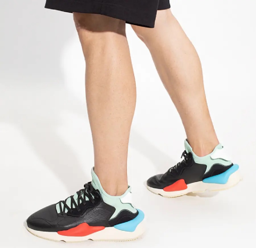 Giày Adidas Y-3 Kaiwa 'Black Blush Green' GX1052 — ảnh 2