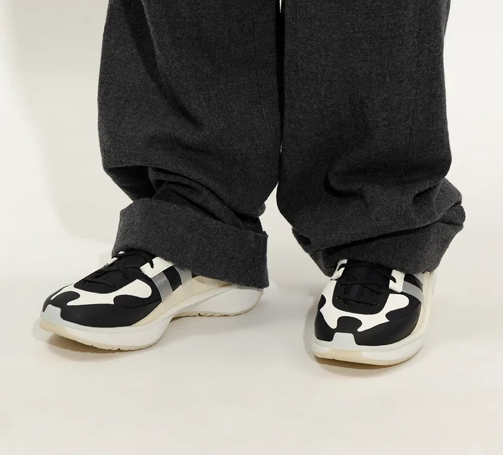 Giày Adidas Y-3 Qisan Cozy 'Black White' HR1962 — ảnh 3