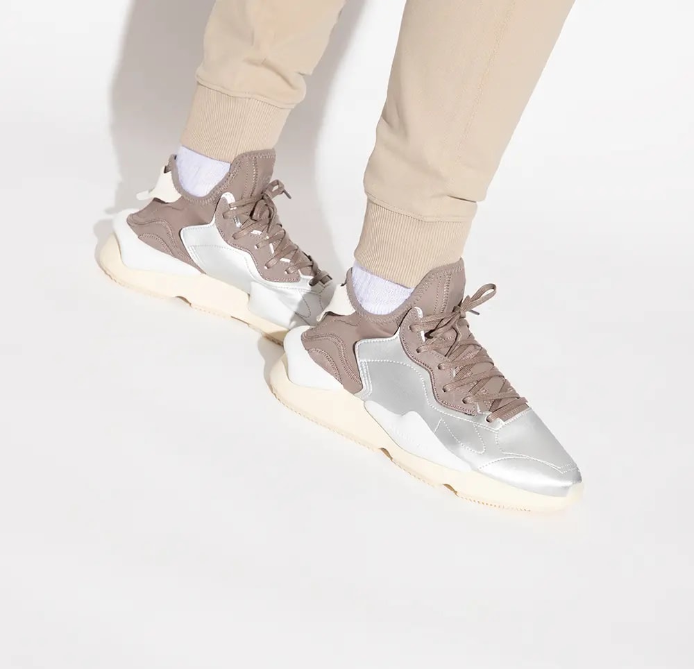 Giày Adidas Y-3 Kaiwa 'Silver Metallic White' HQ3672 — ảnh 5