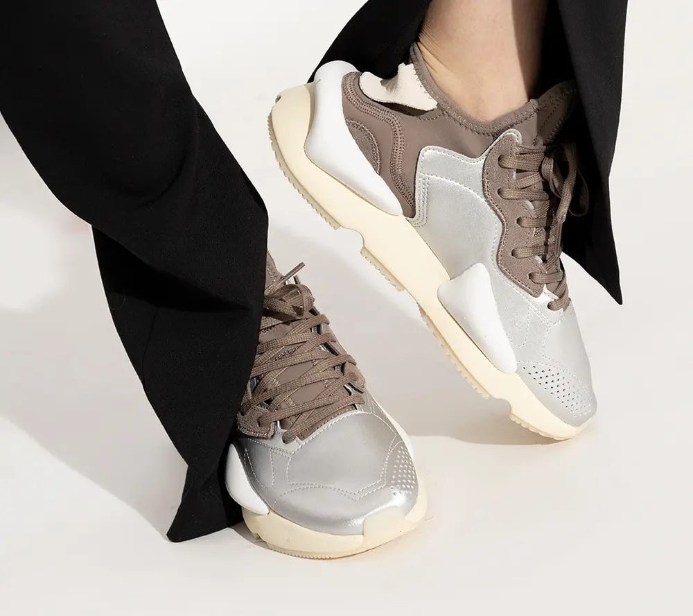 Giày Adidas Y-3 Kaiwa 'Silver Metallic White' HQ3672 — ảnh 2