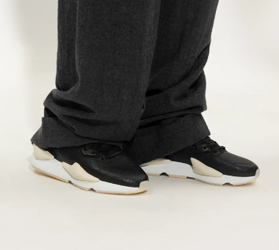 Giày Adidas Y-3 Kaiwa 'Black Cream White' HR1952 — ảnh 3