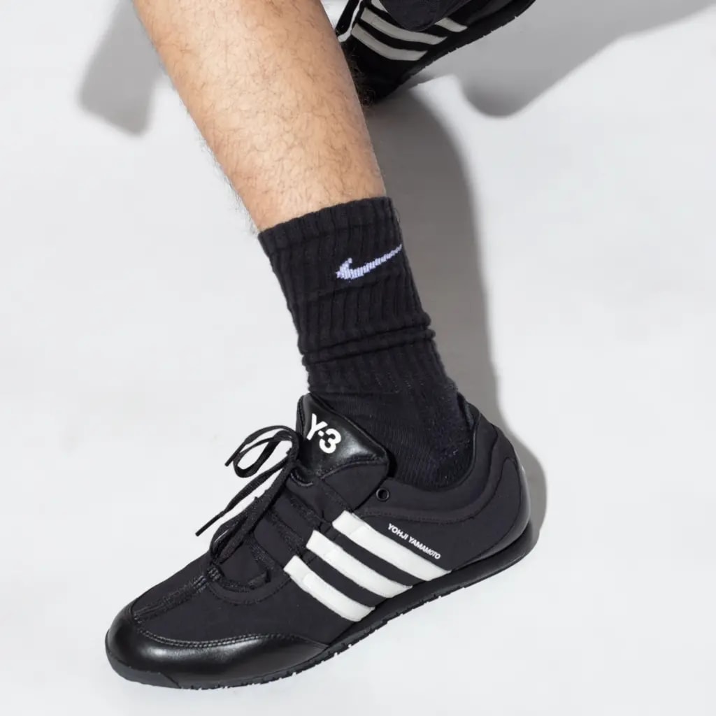 Giày Adidas Y-3 Boxing 'Black White' GZ9170 — ảnh 3