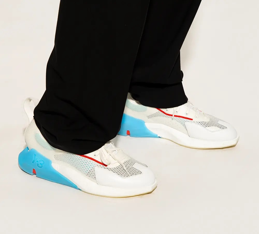 Giày Adidas Y-3 Orisan 'White Bright Cyan' GW8653 — ảnh 2