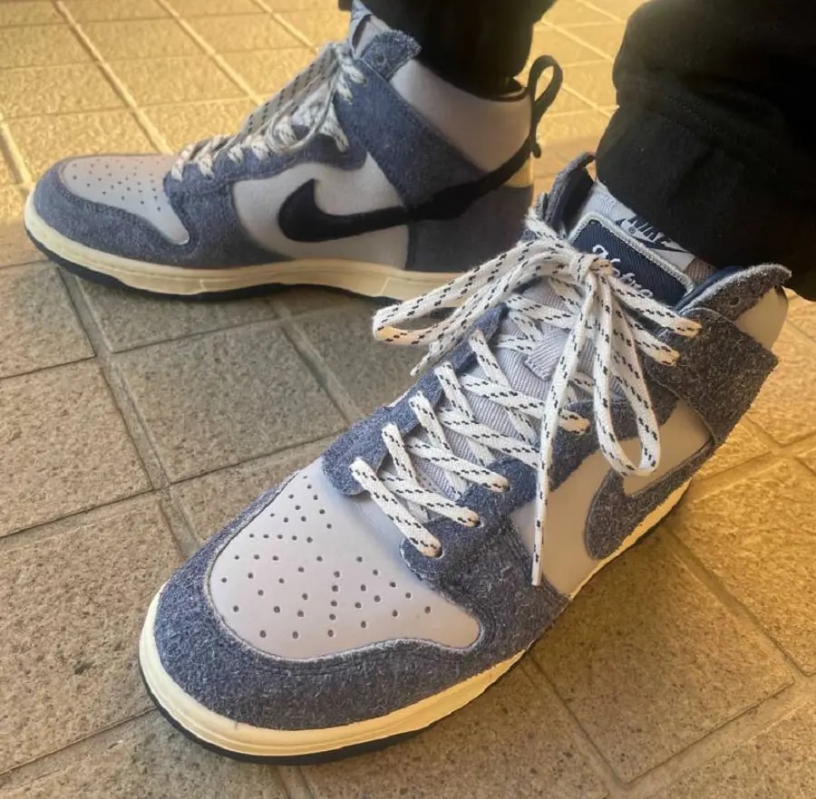 Giày Nike Dunk High 'Notre Midnight Navy' CW3092-400 — ảnh 2