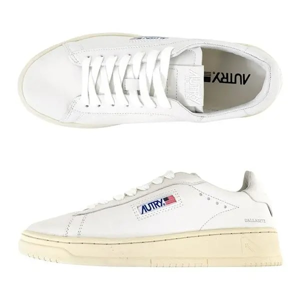 Giày Autry Dallas Low Goatskin 'White' ADLM-GG01 — ảnh 4