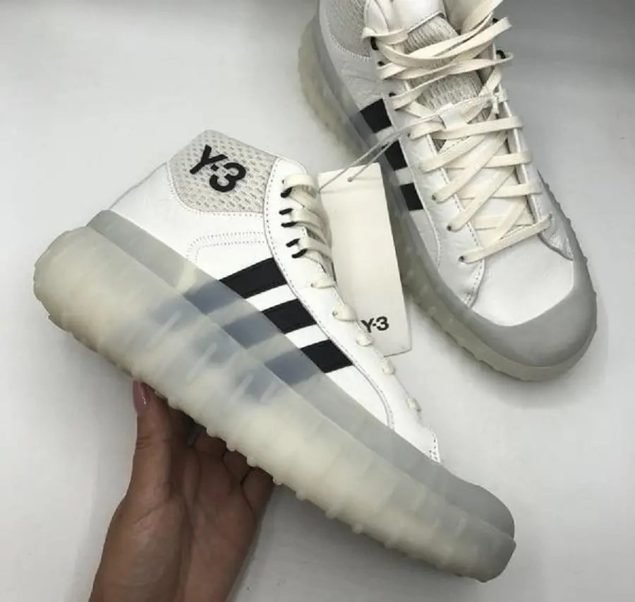 Giày Adidas Y-3 GR.1P High 'White Black' GW8642 — ảnh 3